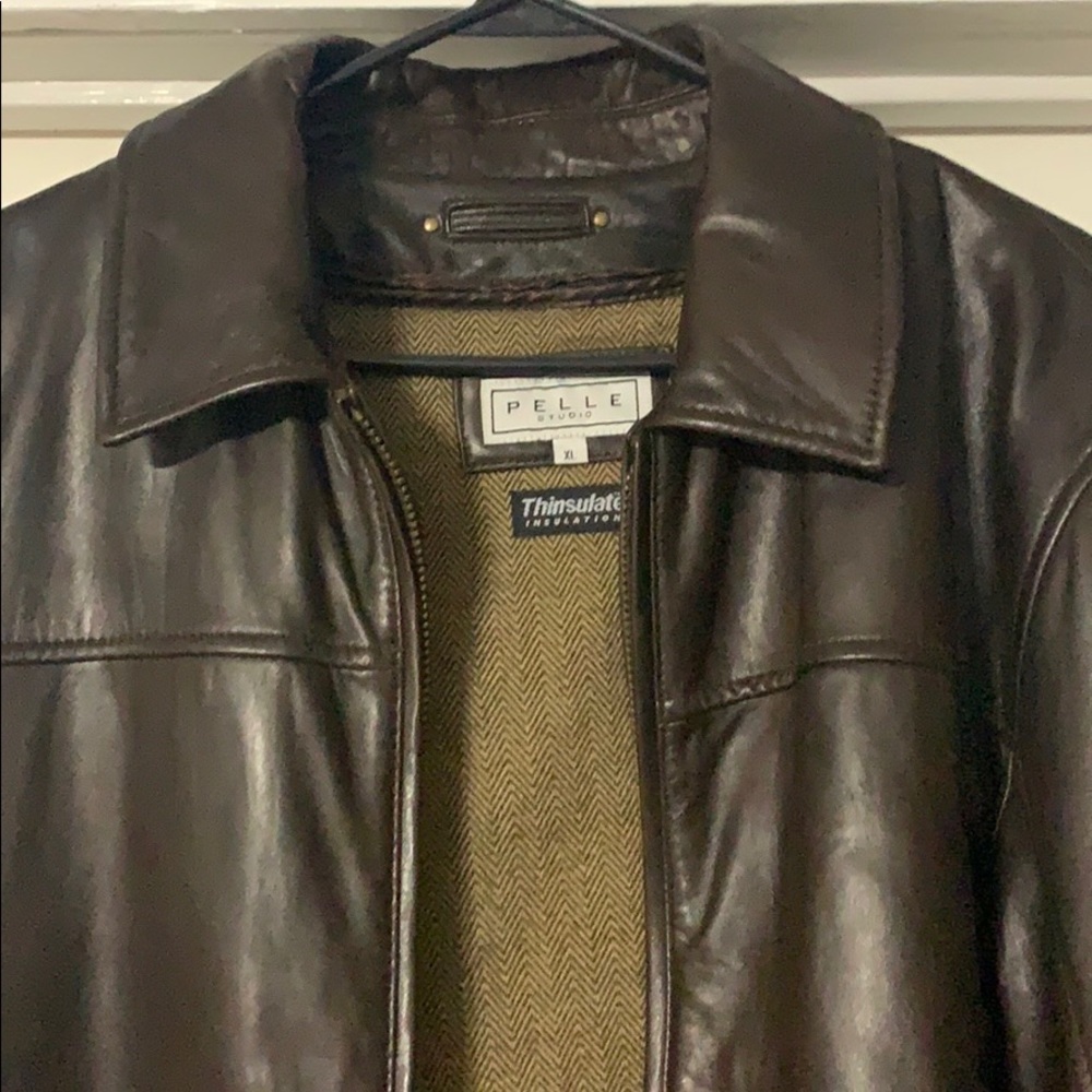Men’s leather jacket